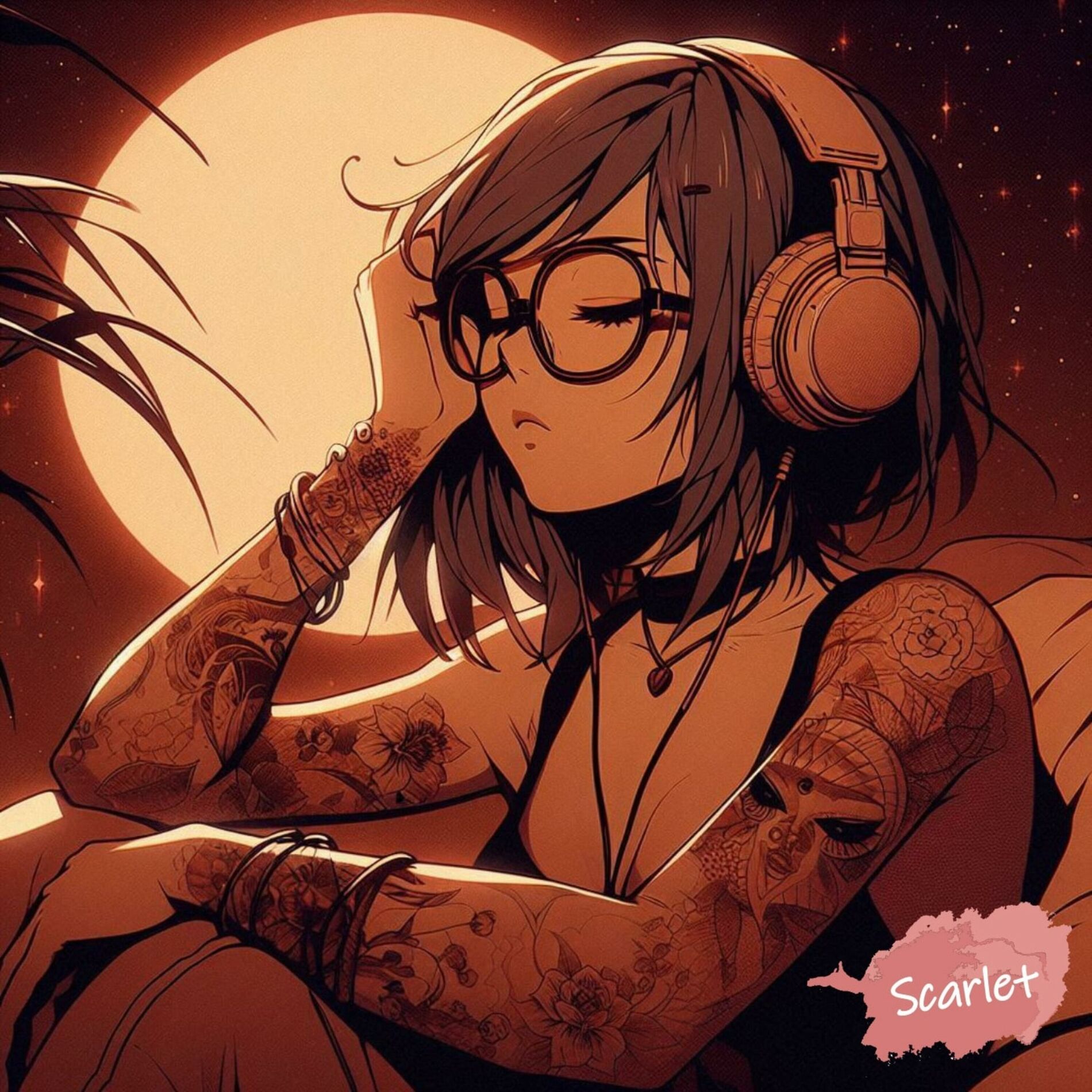 Album cover of Scarlet Shadows