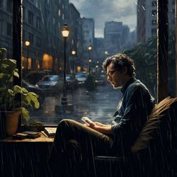 Cover of Soothing Showers: Rain Relaxation Melodies