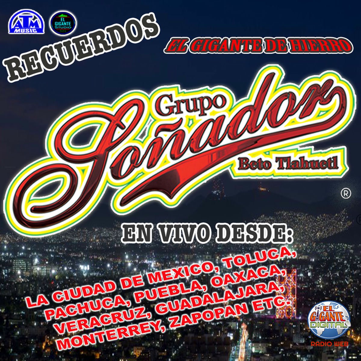 Album cover of Soñador En Vivo Recuerdos