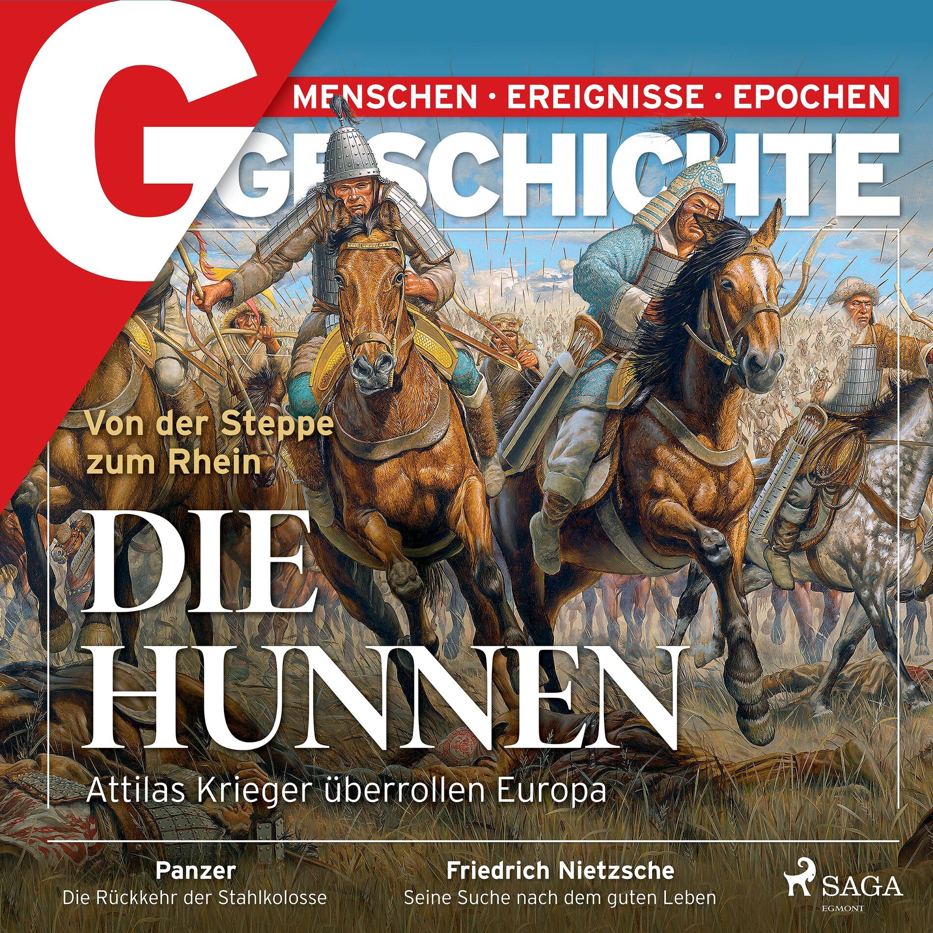 Album cover of G/GESCHICHTE - Von der Steppe zum Rhein: Die Hunnen
