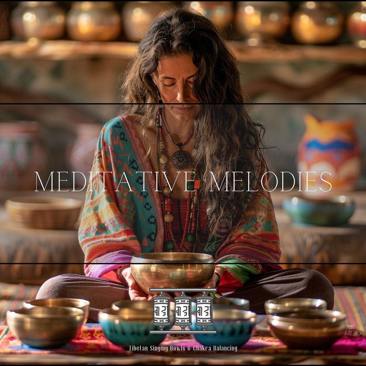 Album cover of Meditative Melodies: Sounds for Deep Meditation