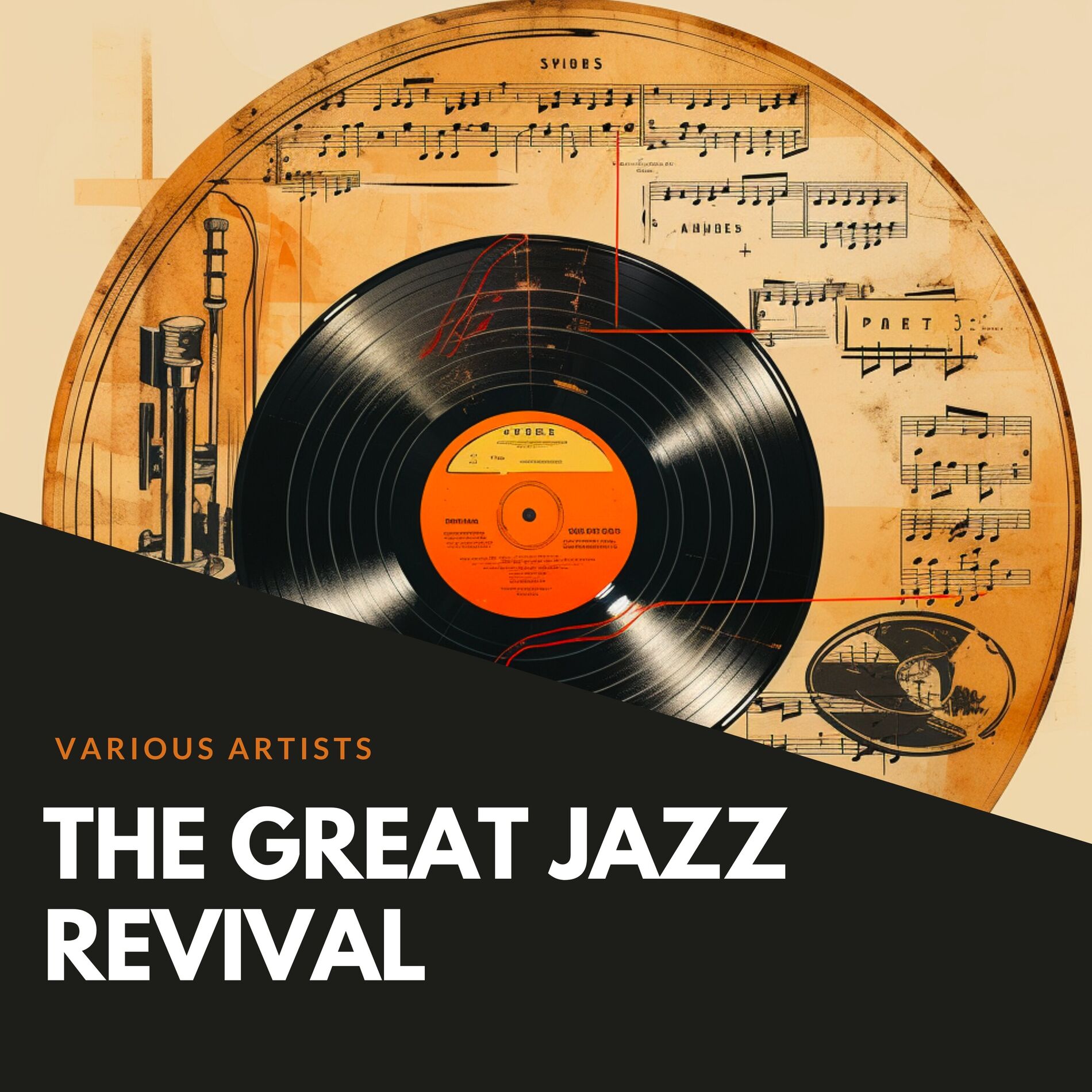 Album cover of The Great Jazz Revival (Unforgotten Records from 1947 to 1952)