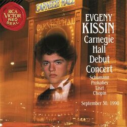 Cover of Evgeny Kissin at Carnegie Hall, New York City, September 30, 1990