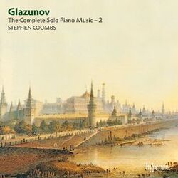 Cover of Glazunov: Complete Piano Music, Vol. 2