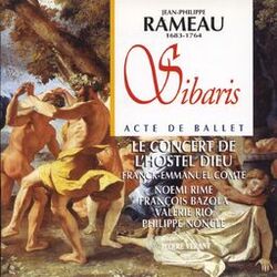 Cover of Rameau : Sibaris, acte de ballet