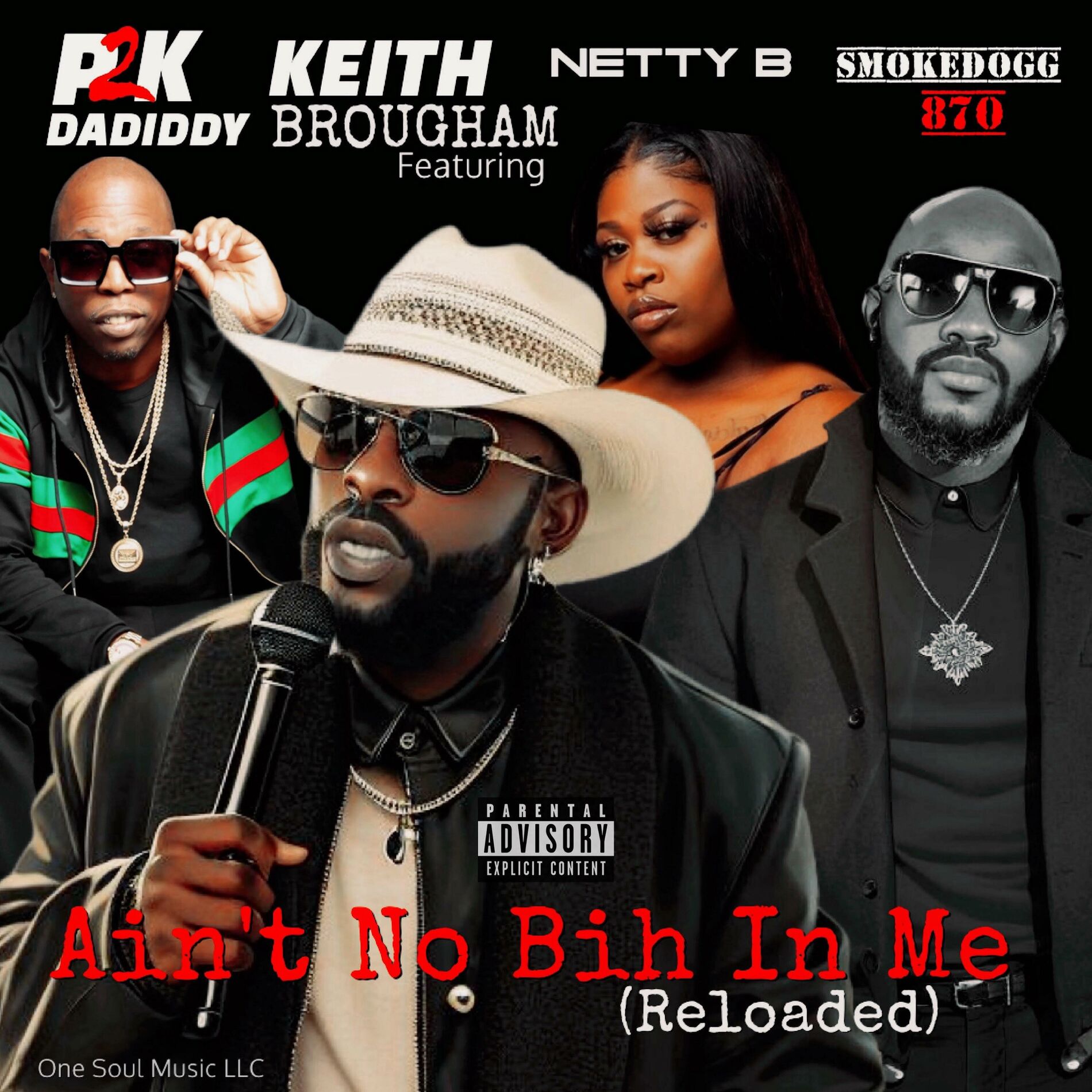 Album cover of Ain't No Bih In Me (Reloaded) (feat. P2K DaDiddy, Netty B & Smokedogg870)