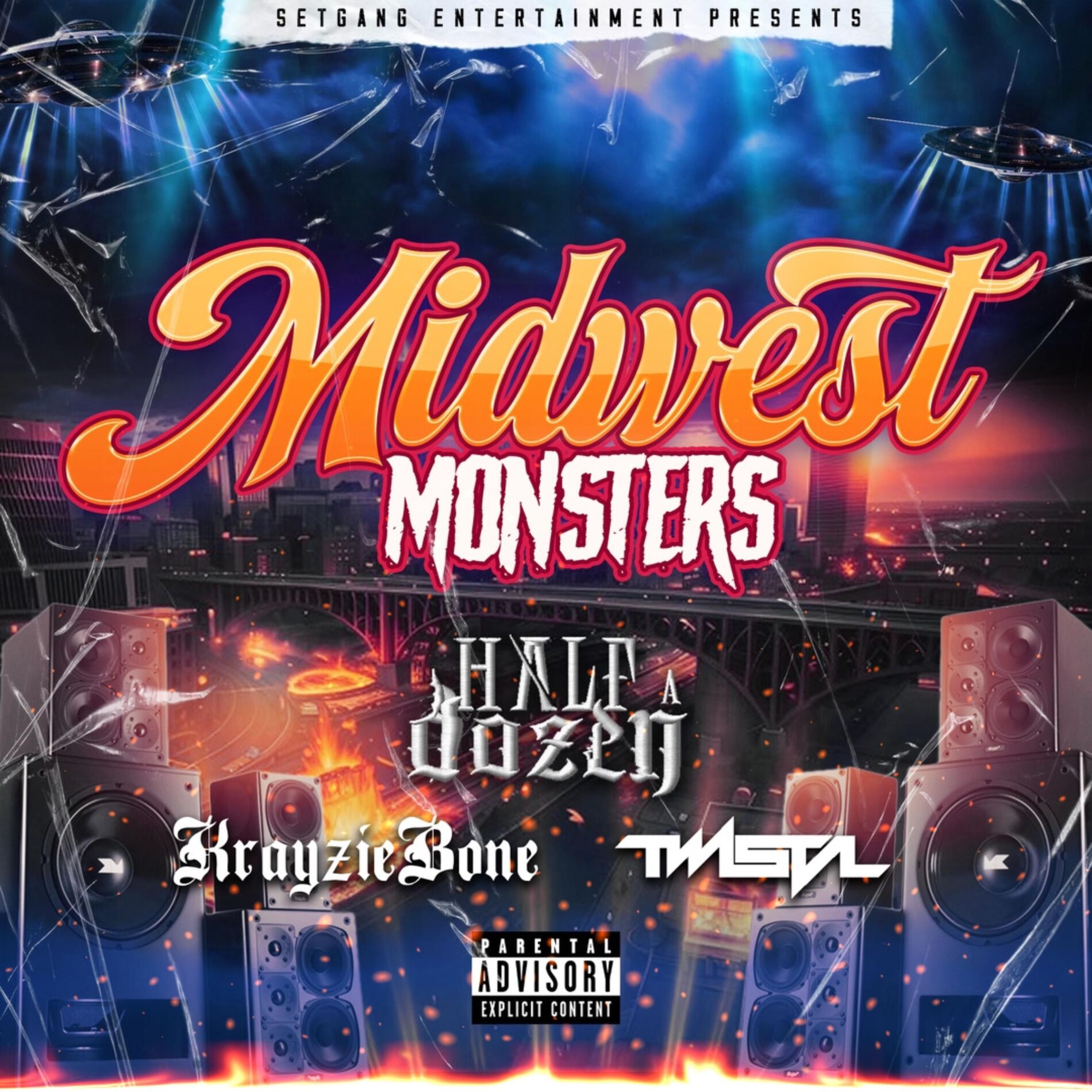 Album cover of Midwest Monsters (feat. Krayzie Bone & Twista)