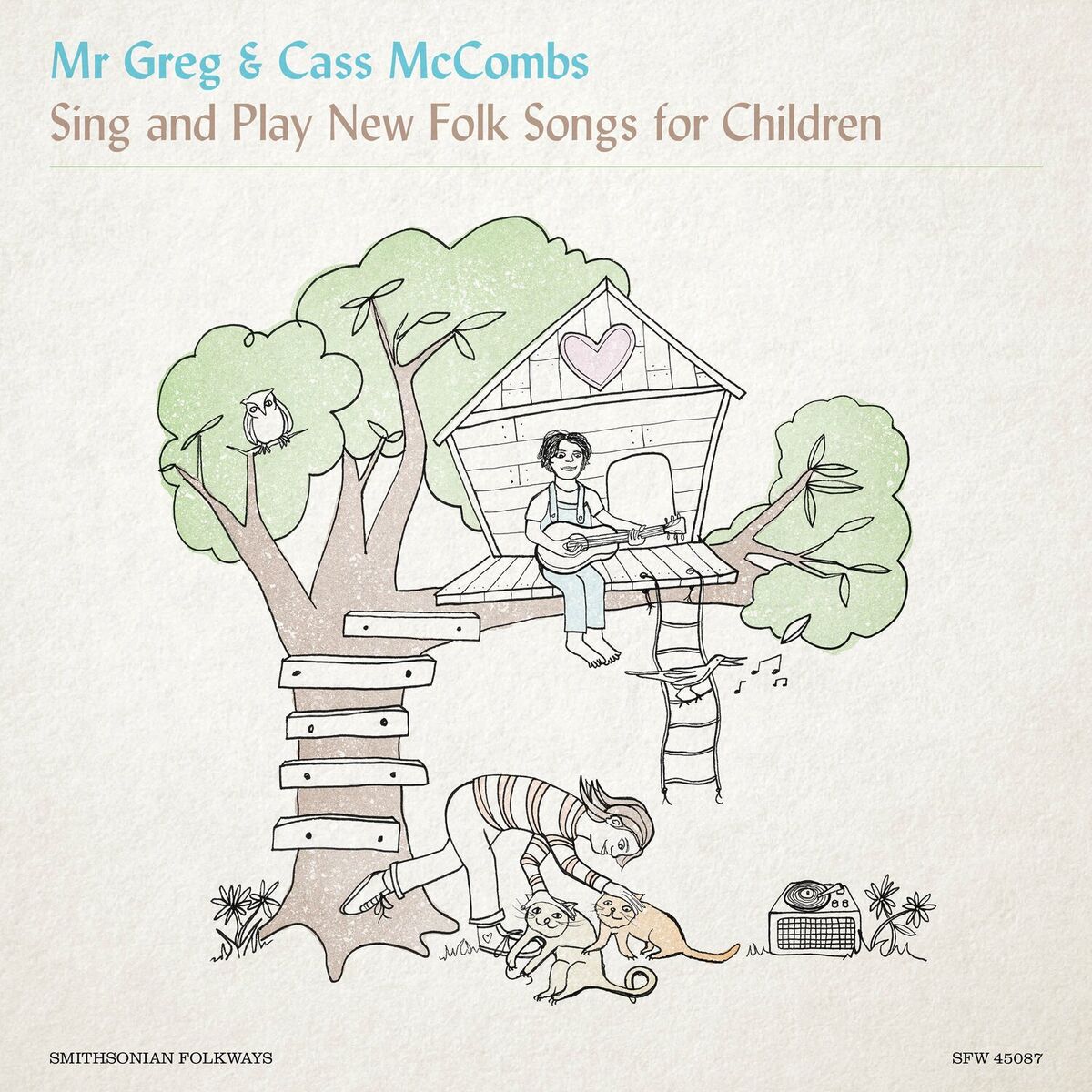 Album cover of Mr. Greg & Cass McCombs Sing and Play New Folk Songs for Children