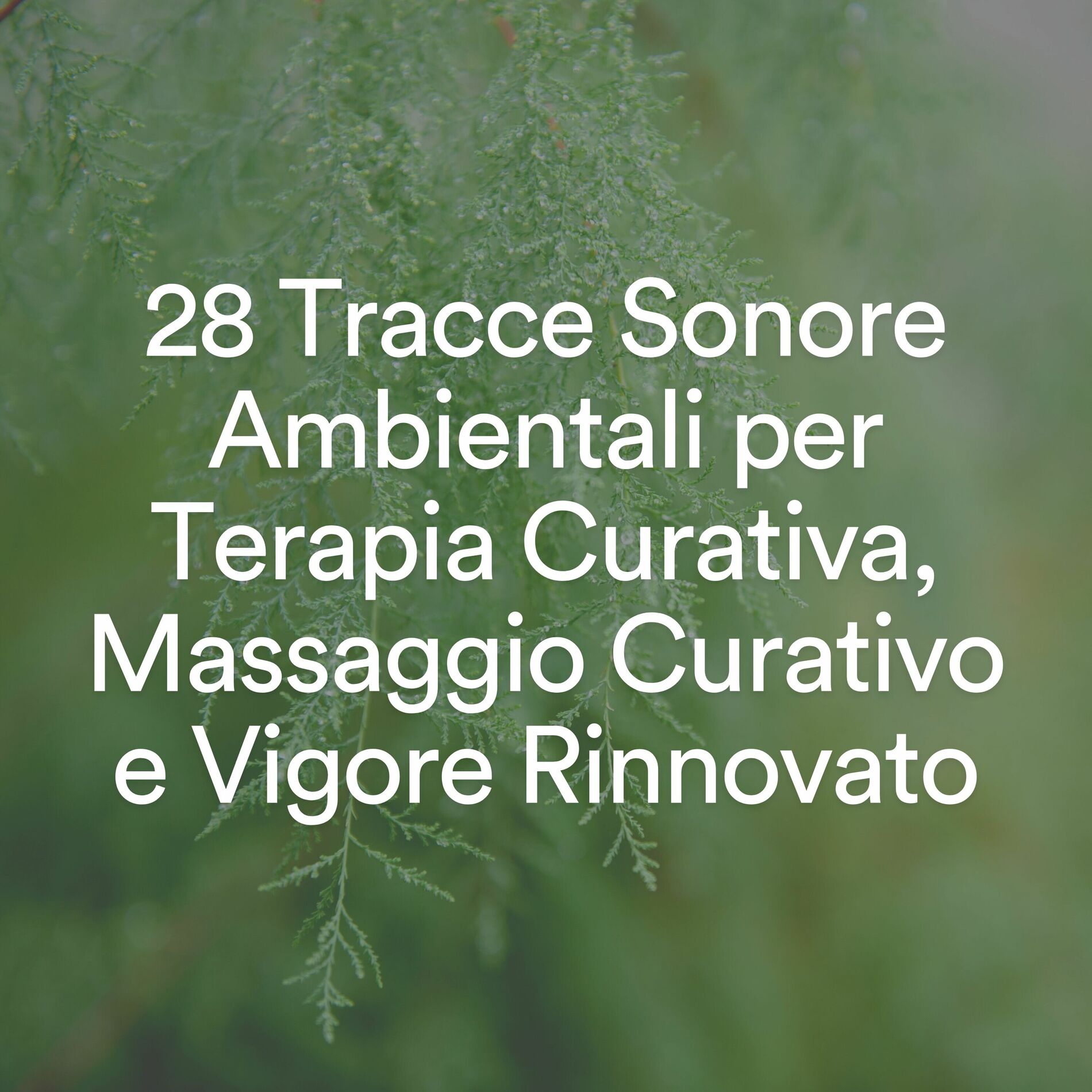 Album cover of 28 Tracce Sonore Ambientali per Terapia Curativa, Massaggio Curativo e Vigore Rinnovato