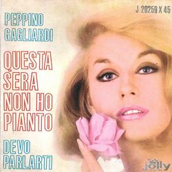 Cover of Questa sera non ho pianto - Devo parlarti