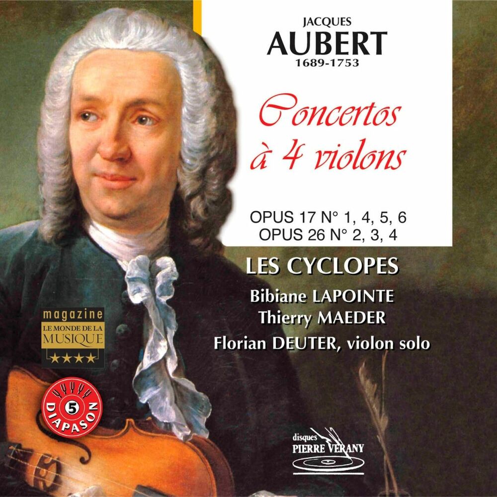Picture of Aubert : Concertos à quatre violons, Op. 17 & Op. 26