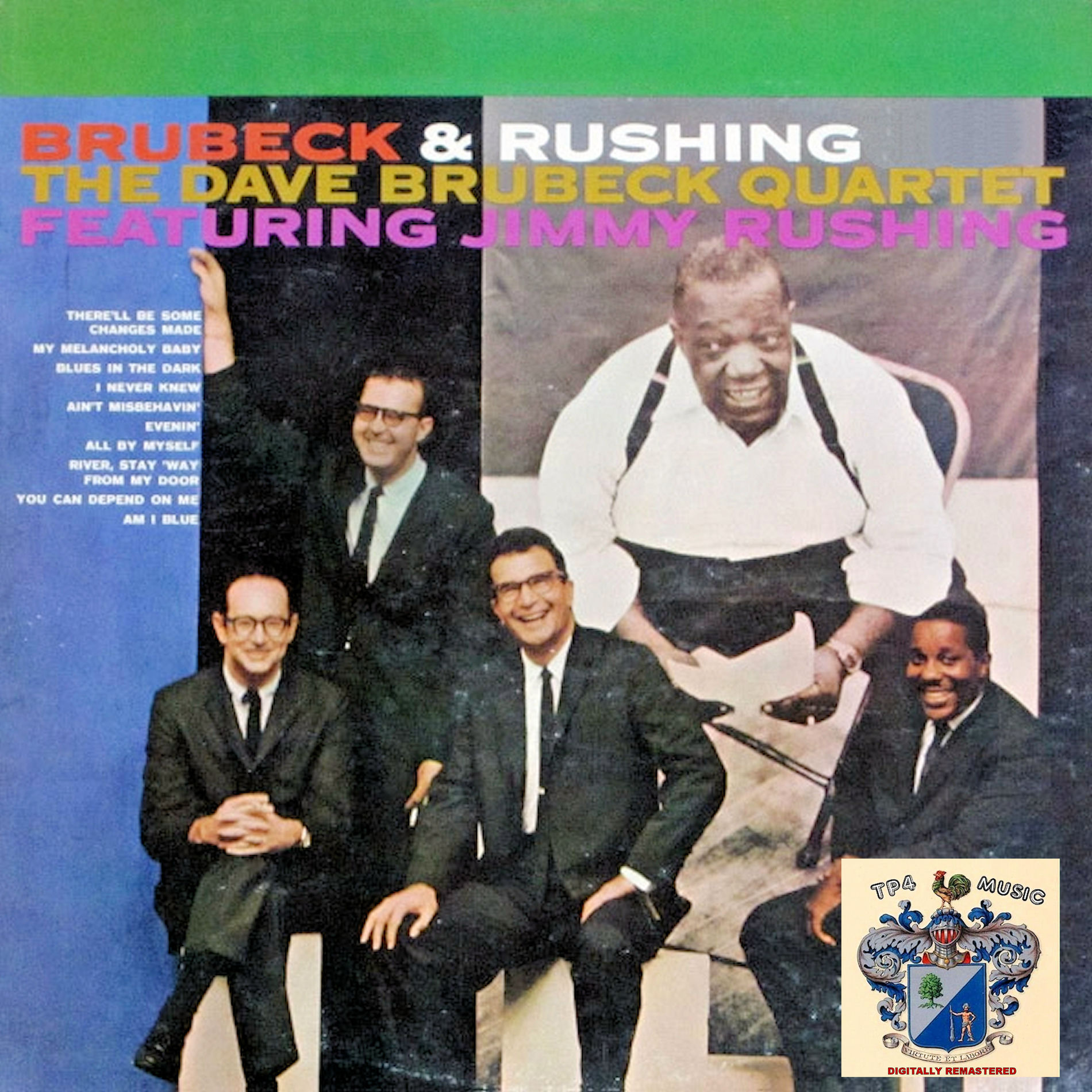 Album cover of Brubeck and Rushing