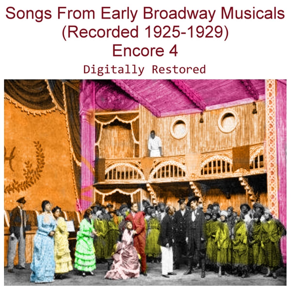 Album cover of Songs from Early Broadway Musicals (Recorded 1925-1929) [Encore 4]