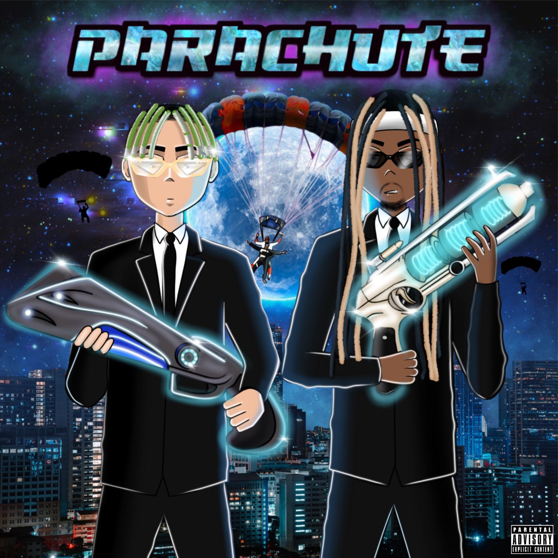 Album cover of Parachute (feat. Chino Kidd, Buzzi Lee, LaCabra & Bravo Le Roux)