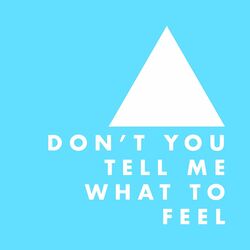 Cover of Don't You Tell Me What To Feel (feat. Raquela)
