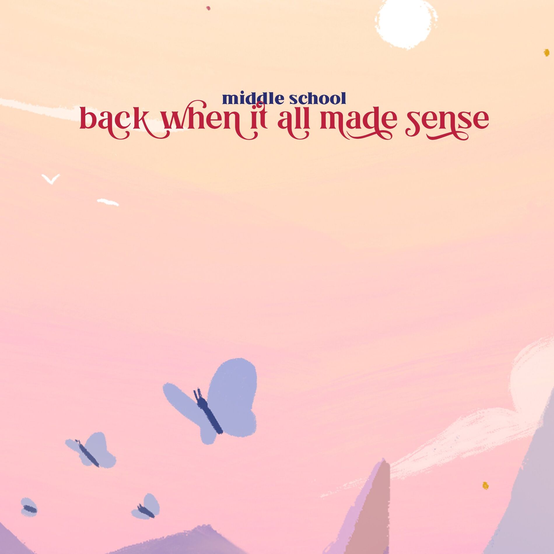 Album cover of back when it all made sense