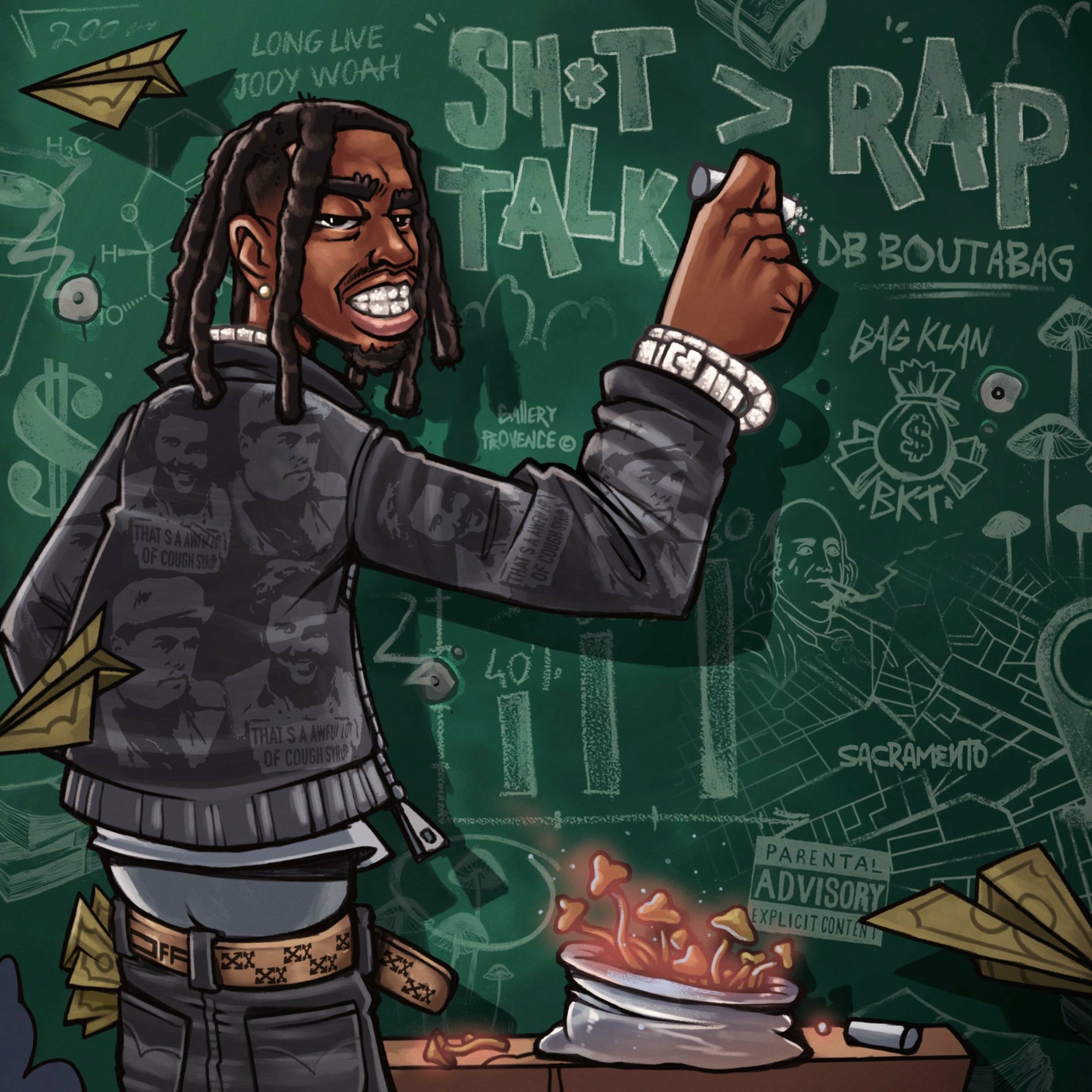 Album cover of Shit Talk > Rap