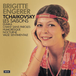 Cover 6 Pieces, Op. 51 TH 143 : Tchaikovsky: 6 Pieces, Op. 51 TH 143: 6. Valse sentimentale - Brigitte Engerer