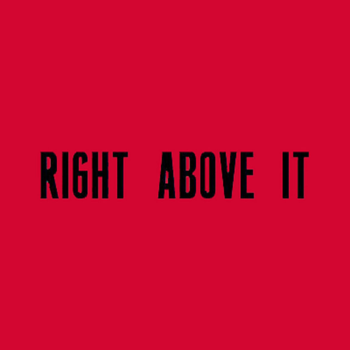 Album cover of Right Above It