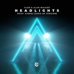 Cover of Headlights (feat. KIDDO) (Sped Up Version)