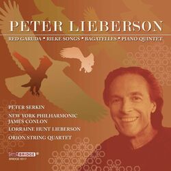 Cover of Lieberson: Red Garuda, Rilke Songs & Other Works