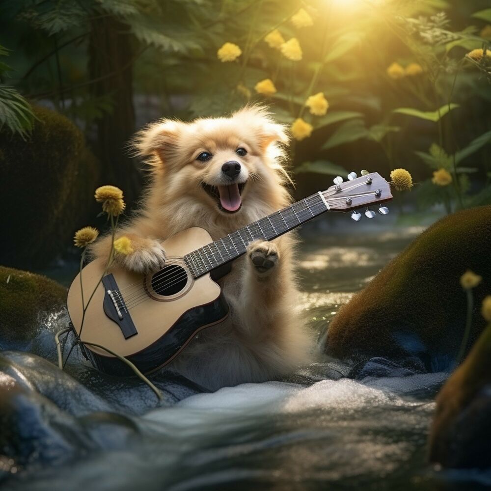 Picture of River Canines: Dogs Melodic Echoes
