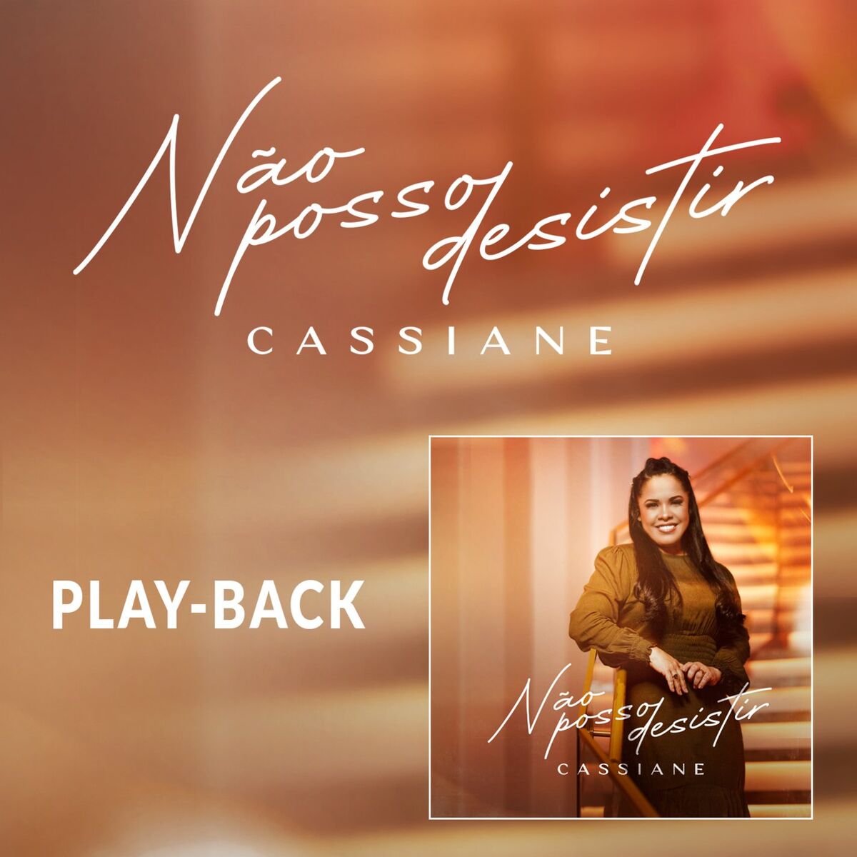 Album cover of Não Posso Desistir (Playback)
