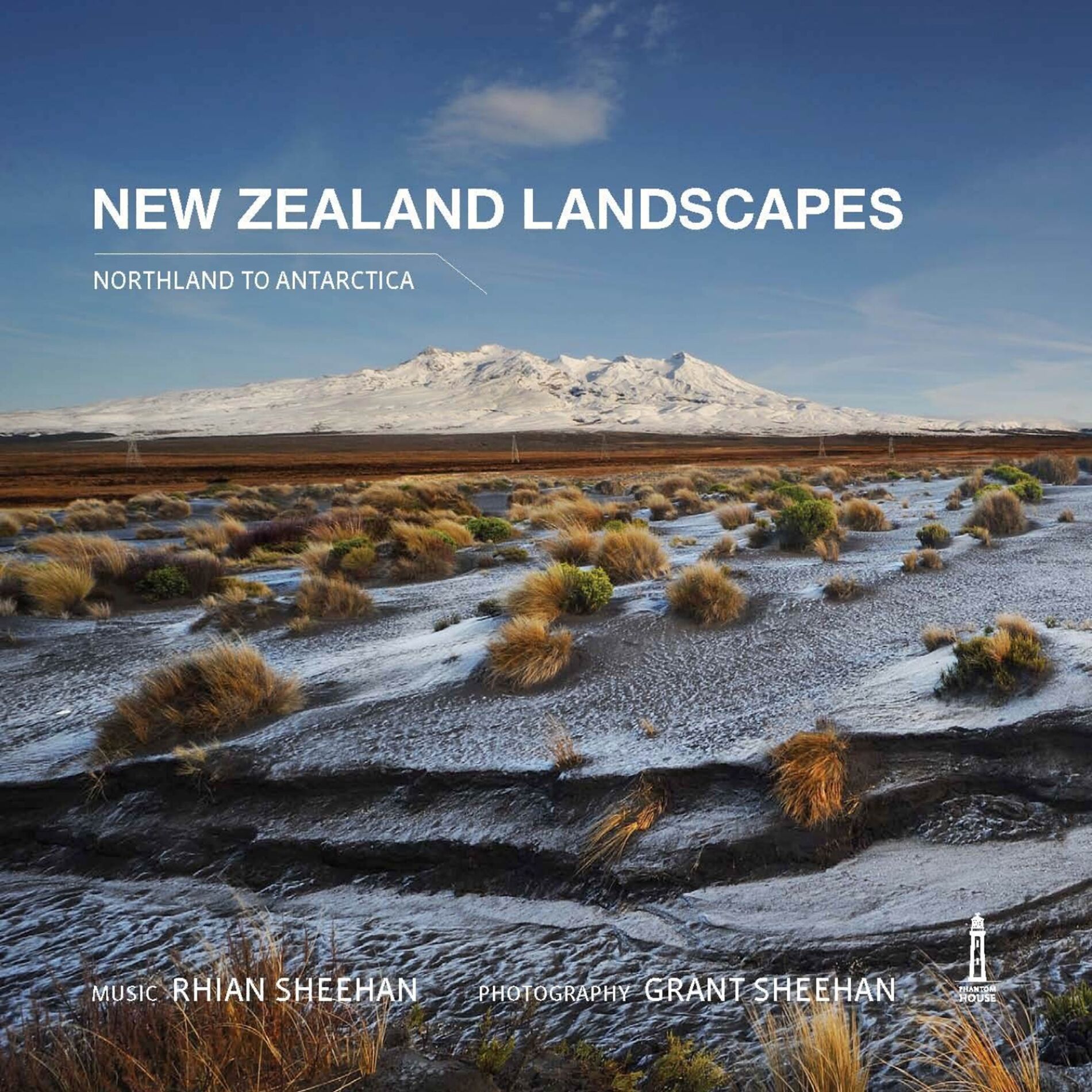 Album cover of New Zealand Landscapes (Northland to Antarctica)