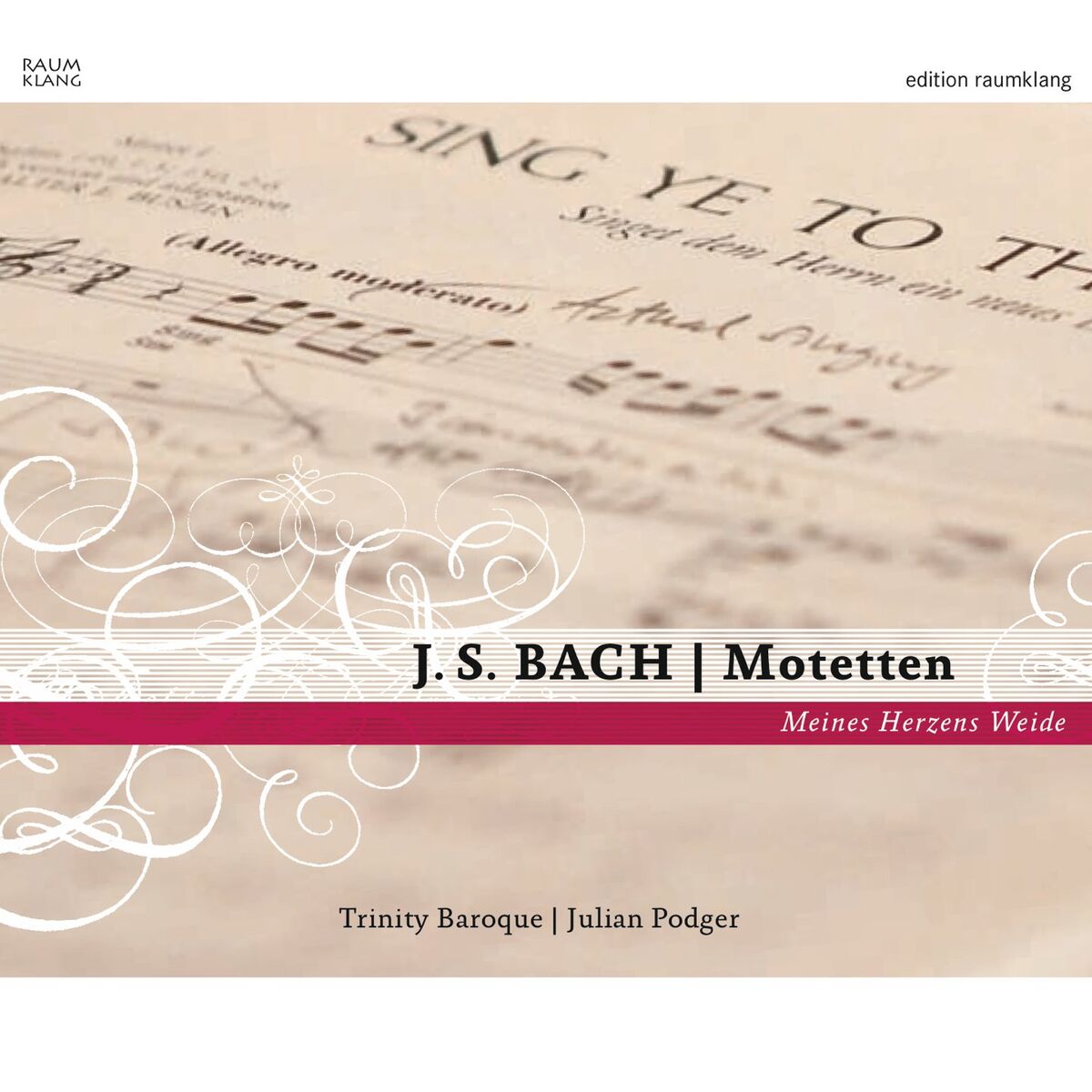 Album cover of J. S. Bach - Motetten (Meines Herzens Weide)