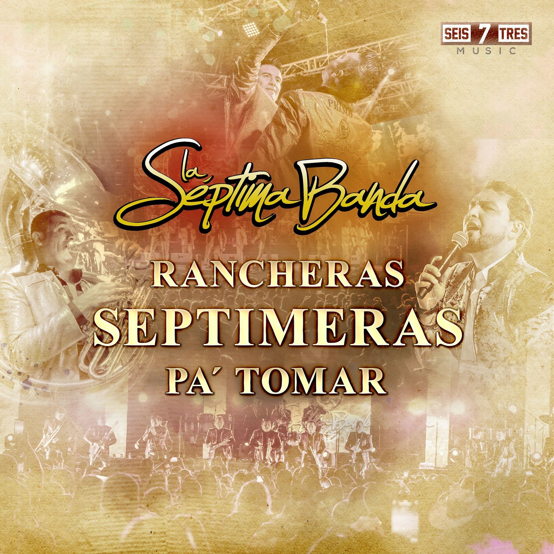 Album cover of Rancheras Septimeras Pa' Tomar (En Vivo)