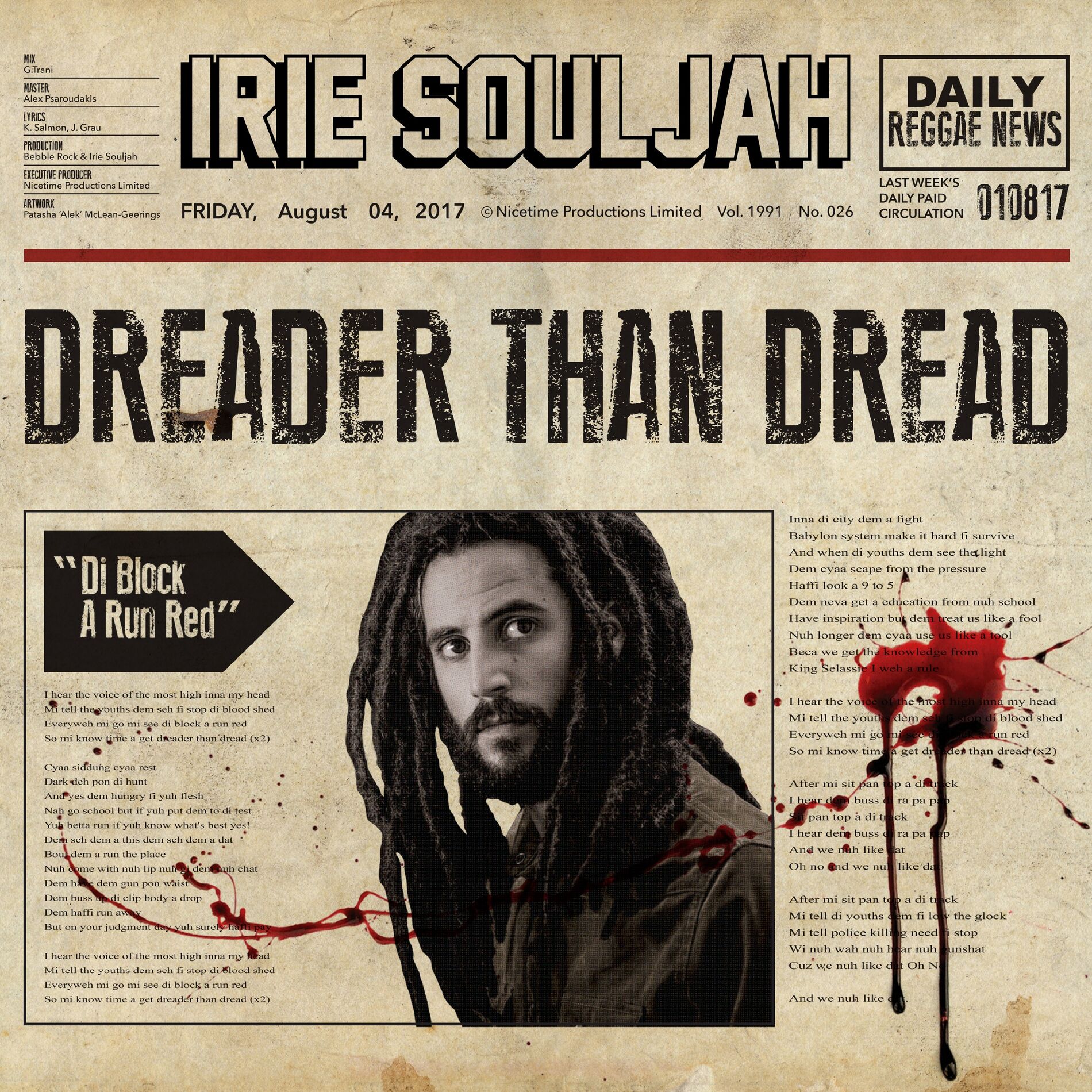 Album cover of Dreader Than Dread