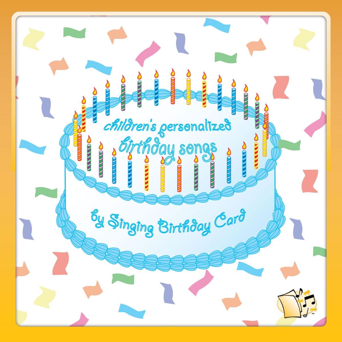 Album cover of Children's Personalized Birthday Songs