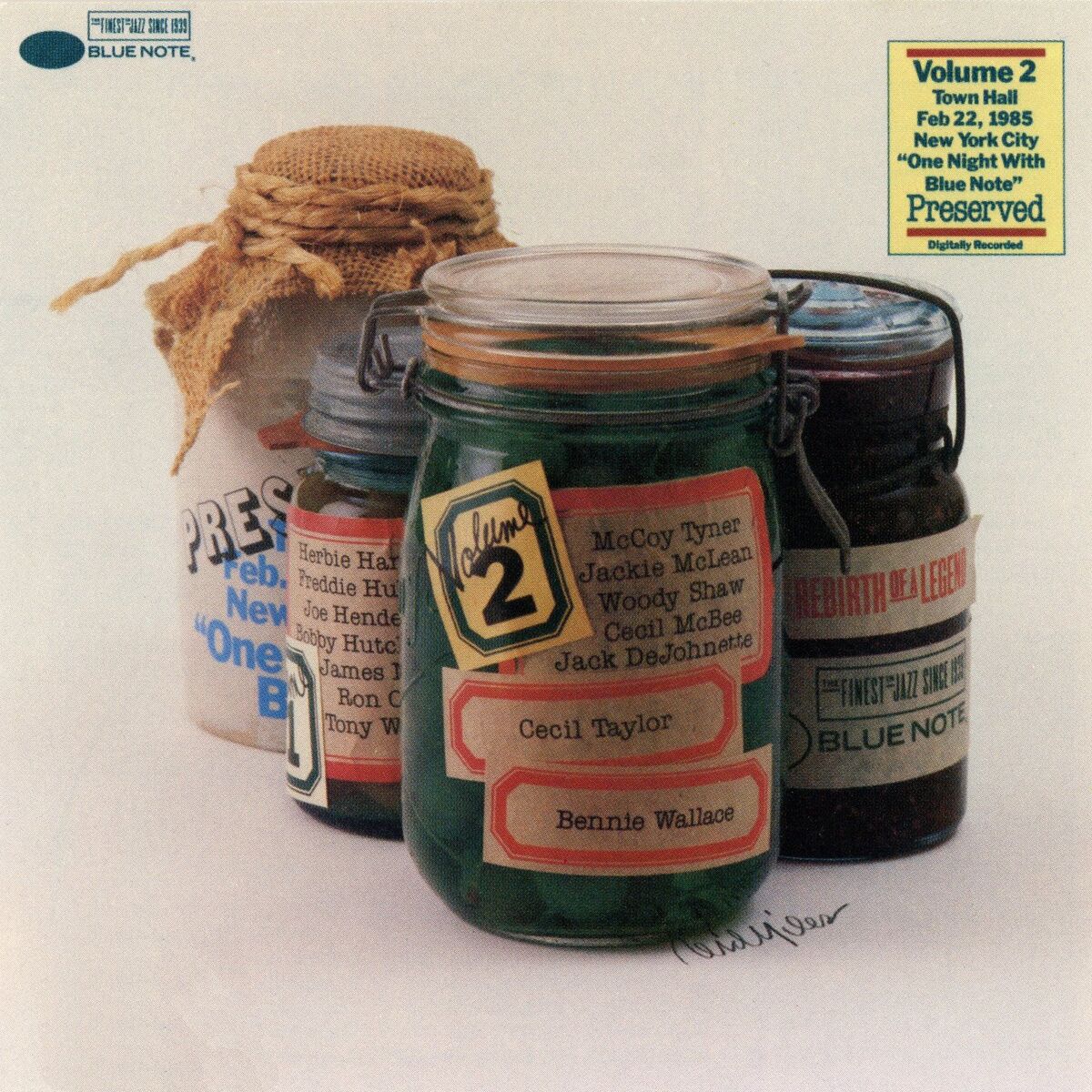 Album cover of One Night With Blue Note Preserved, Vol. 2 (Live At Town Hall, New York/1985)