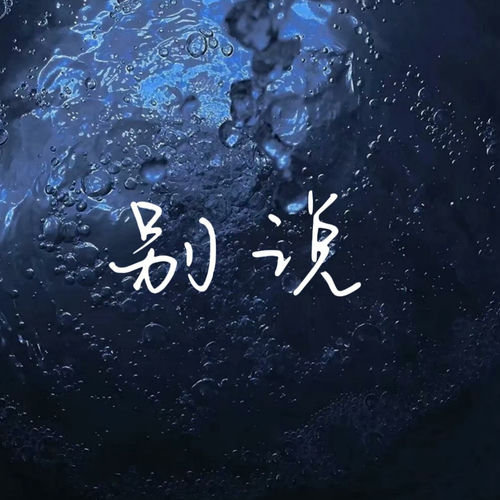 别说