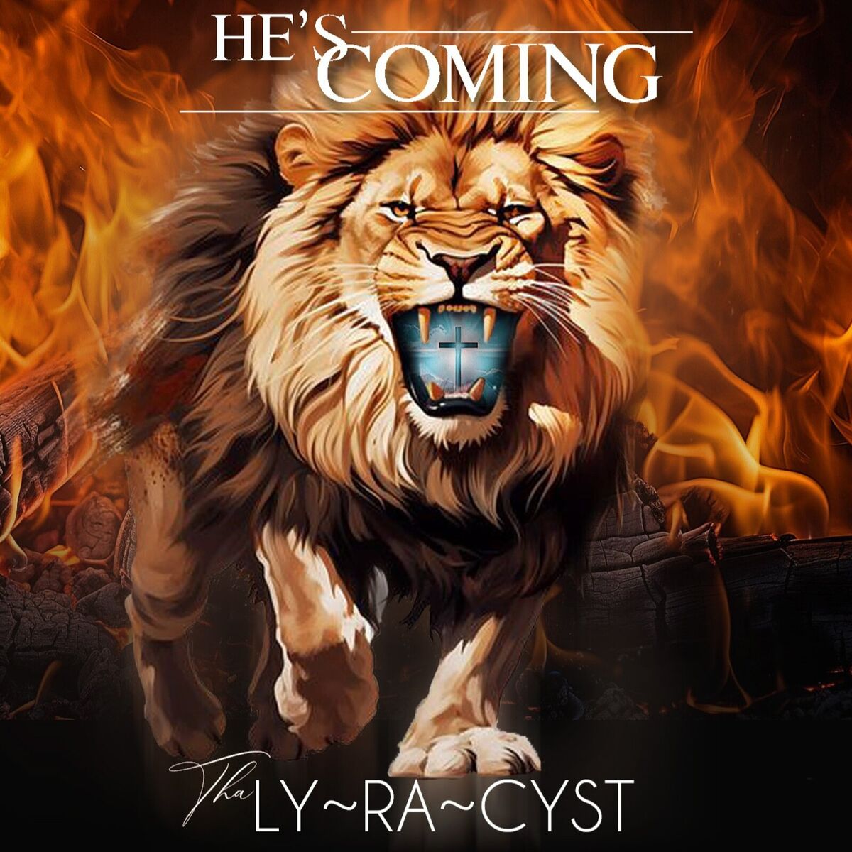 Album cover of He's Coming