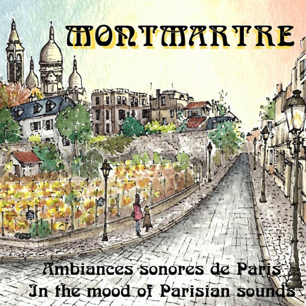 Album cover of Marché, chansonnier - La romance de Paris