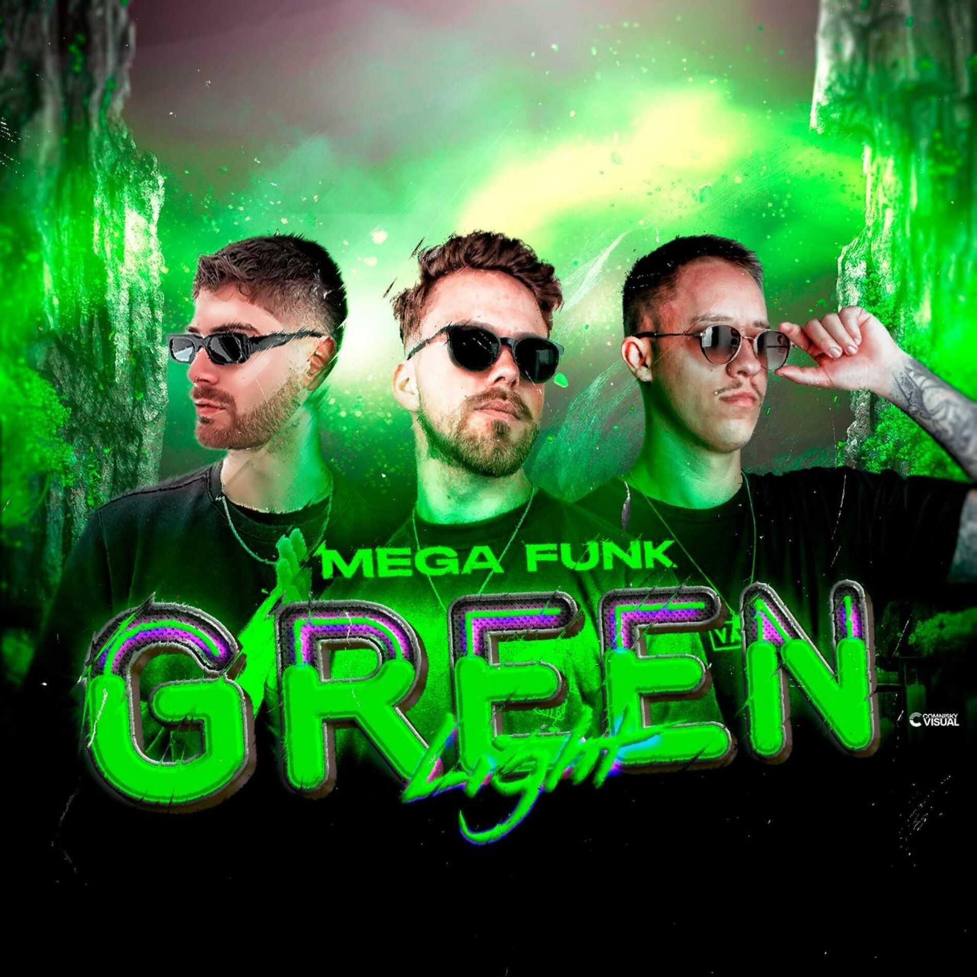 Album cover of MEGA FUNK GREEN LIGHT (feat. DJ WØLVZ & DJ MURILO CORDOVA)