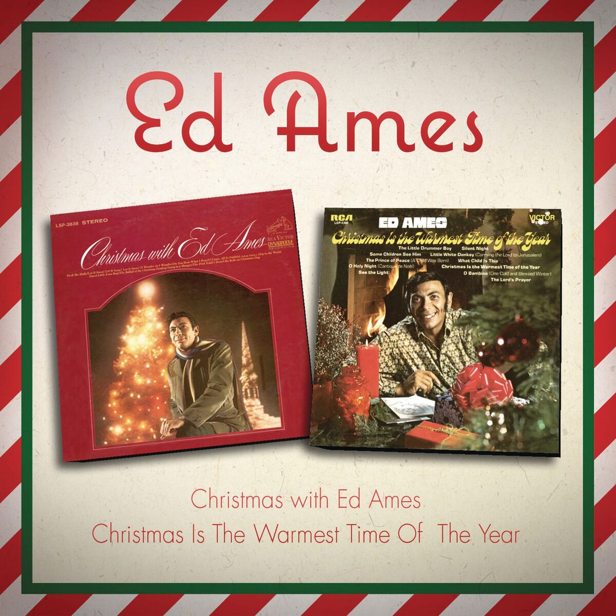 Album cover of Christmas with Ed Ames / Christmas Is the Warmest Time of the Year