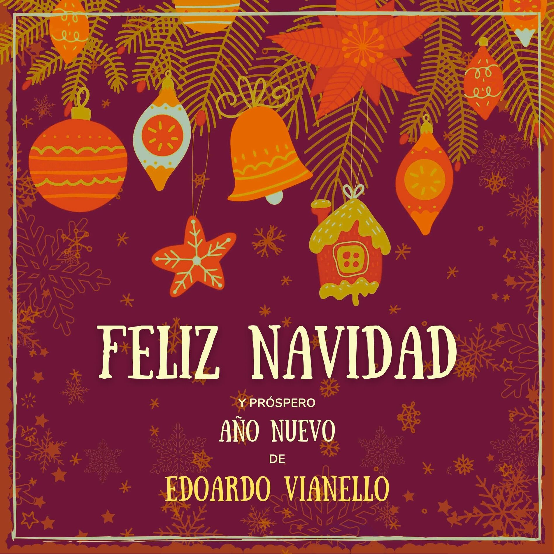 Album cover of Feliz Navidad y próspero Año Nuevo de Edoardo Vianello