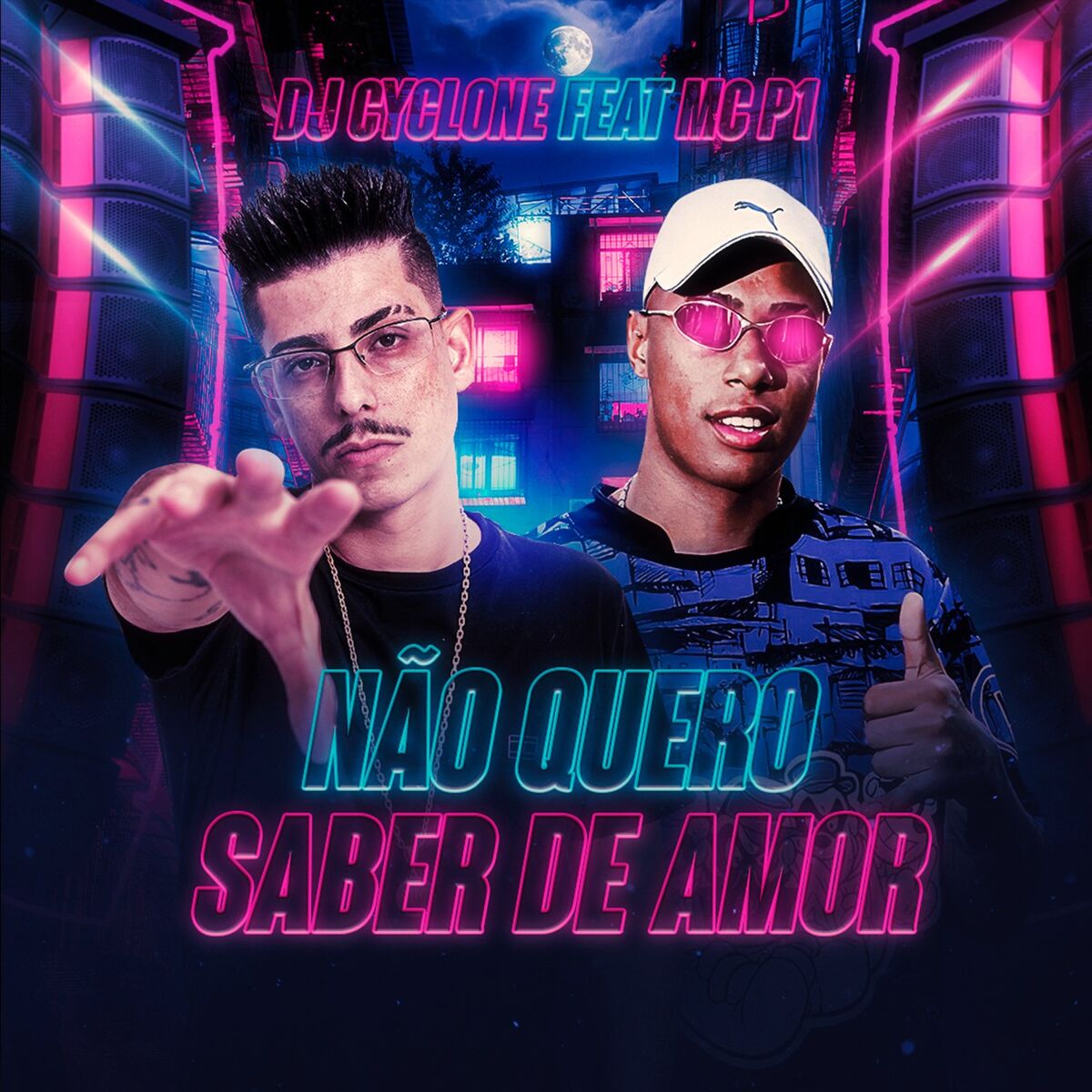 Album cover of Não Quero Saber de Amor (feat. MC P1)