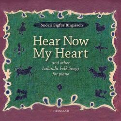 Cover of Snorri Sigfús Birgisson: Icelandic Folk Songs for Piano