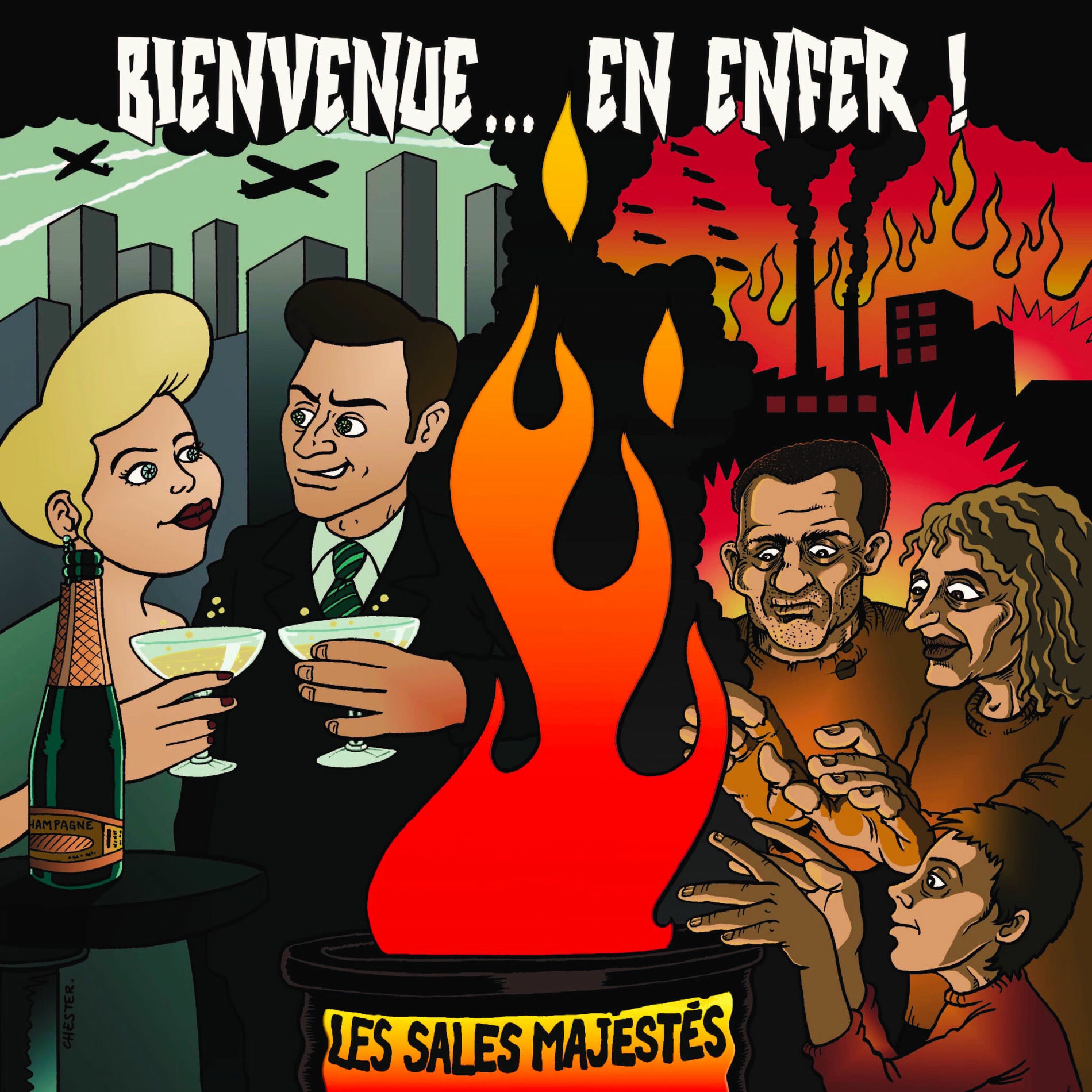 Album cover of Bienvenue en enfer !