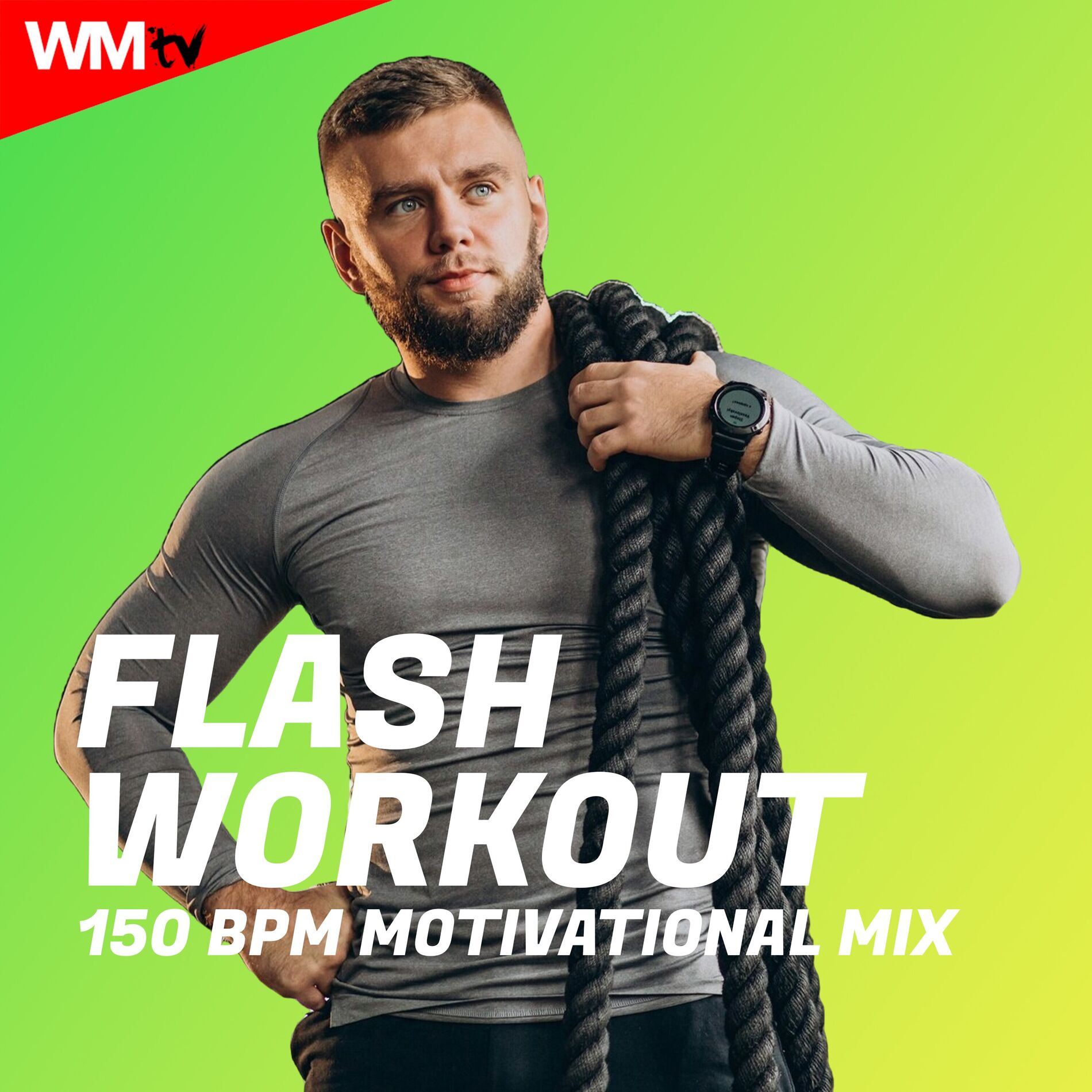 Album cover of Flash Workout 150 Bpm Motivational Mix (60 Minutes Non-Stop Mixed Compilation for Fitness & Workout - 150 Bpm / 32 Count)