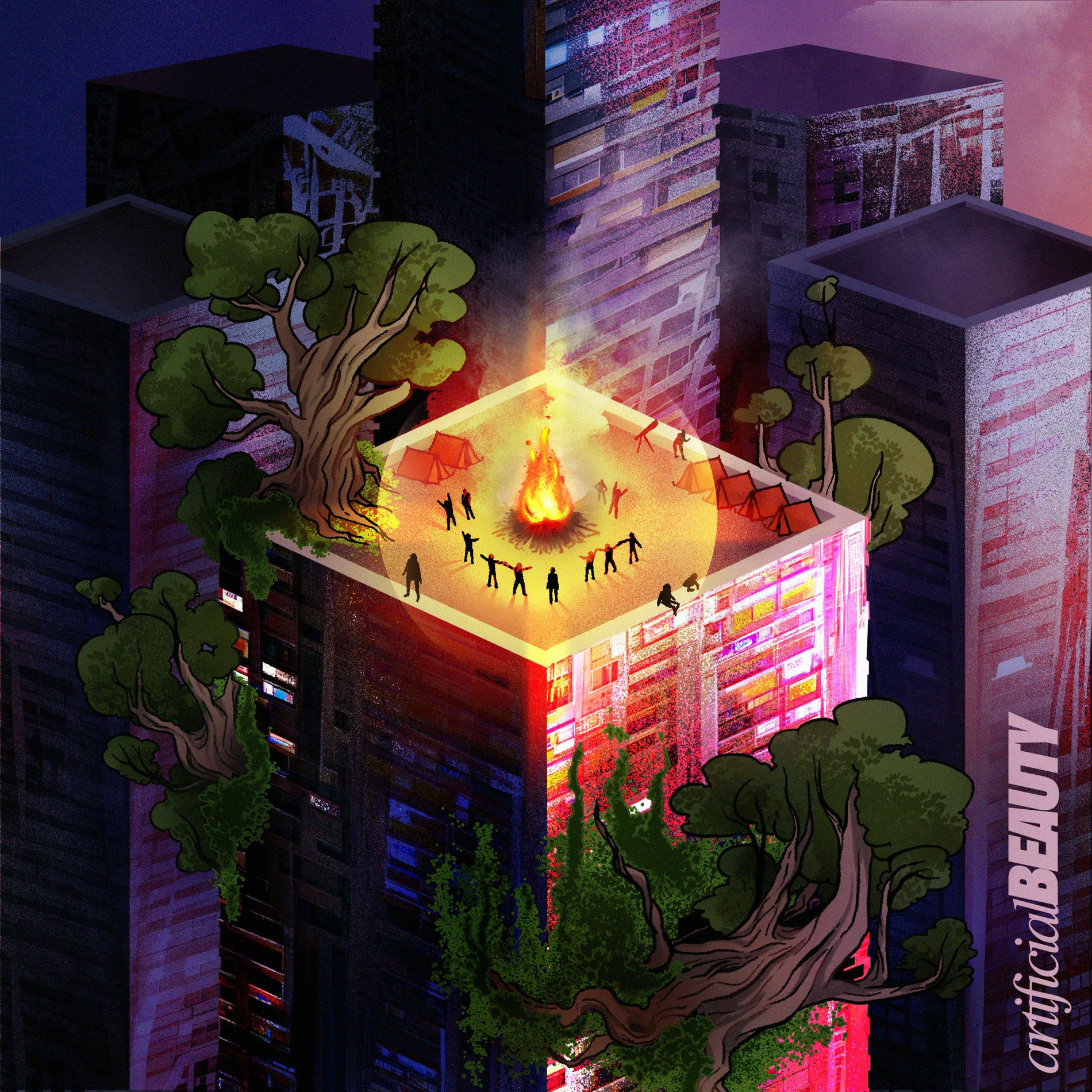 Album cover of artificialBEAUTY