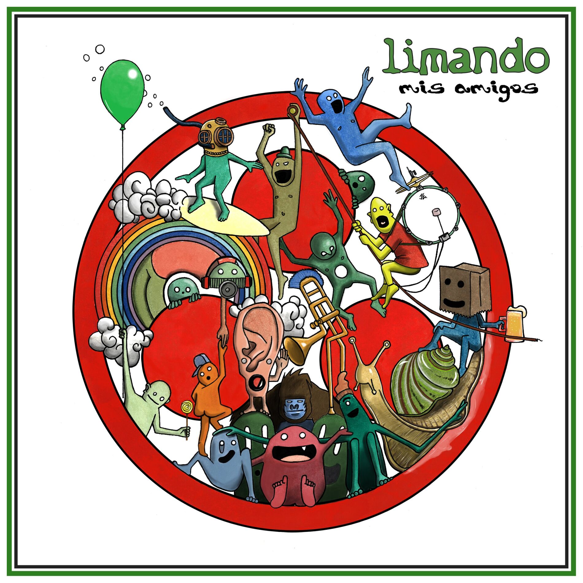 Album cover of Mis Amigos