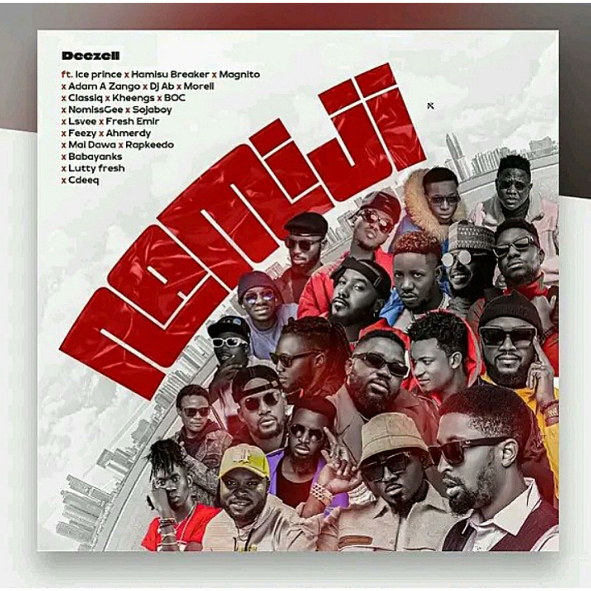 Album cover of NAMIJI (feat. Deezell, Dj ab, Ice prince & Classiq)