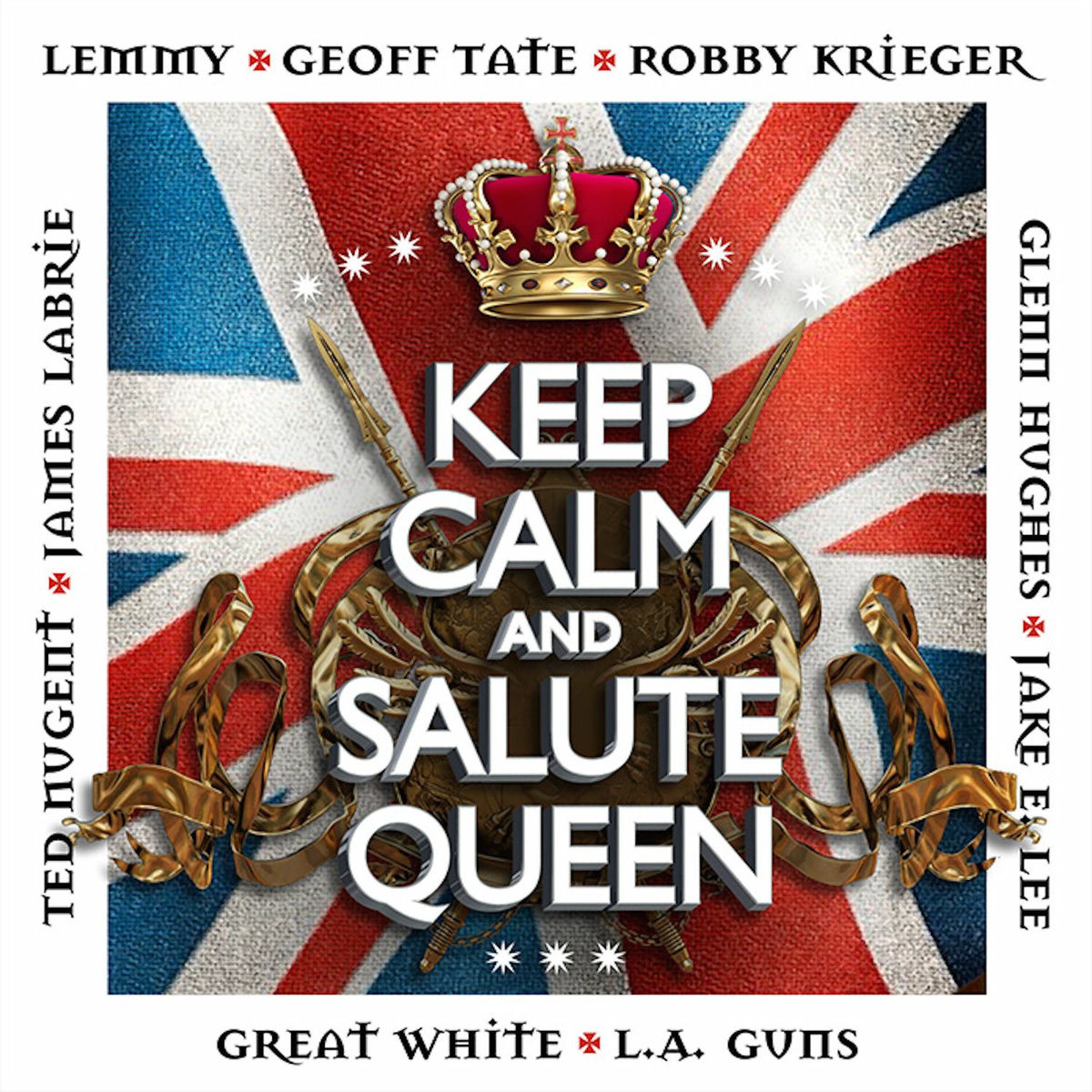Album cover of Keep Calm and Salute Queen