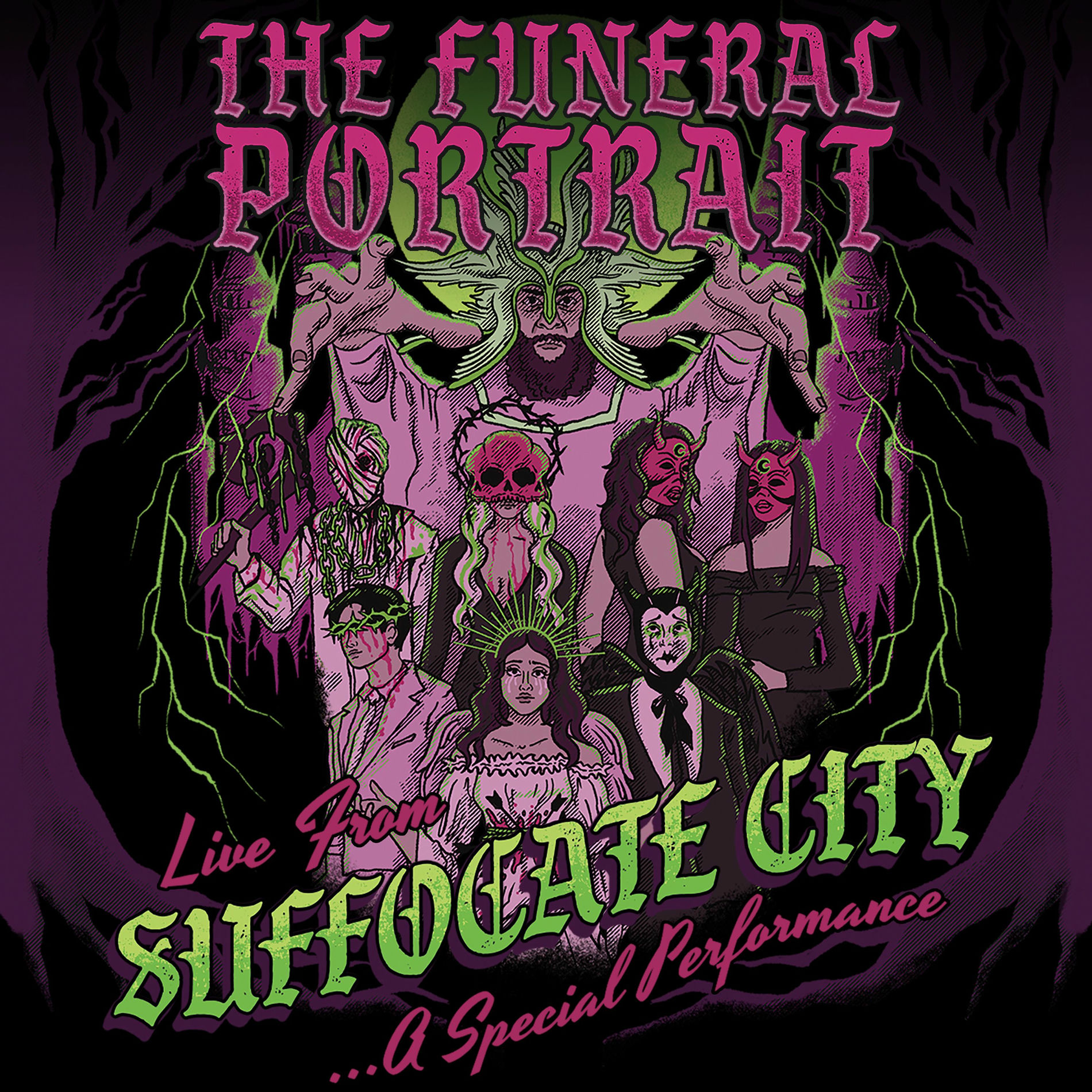 Album cover of Live From Suffocate City