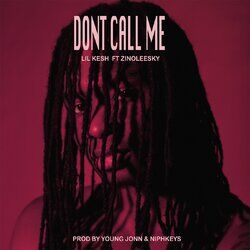 Cover of Don't Call Me (feat. Zinoleesky)