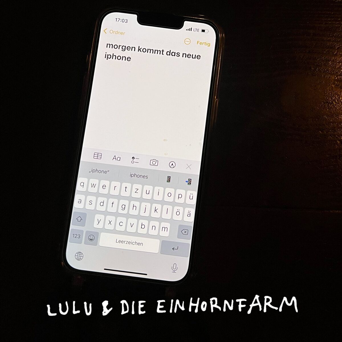 Album cover of morgen kommt das neue iphone
